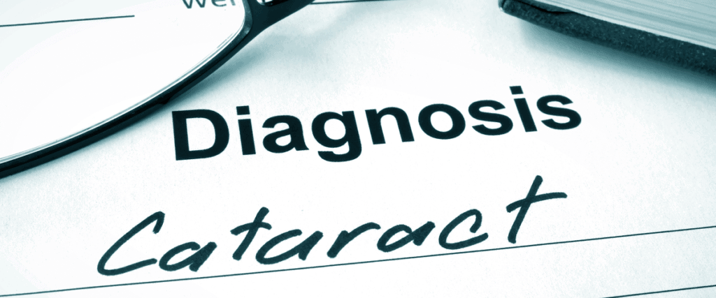 cataract diagnosis medical chart