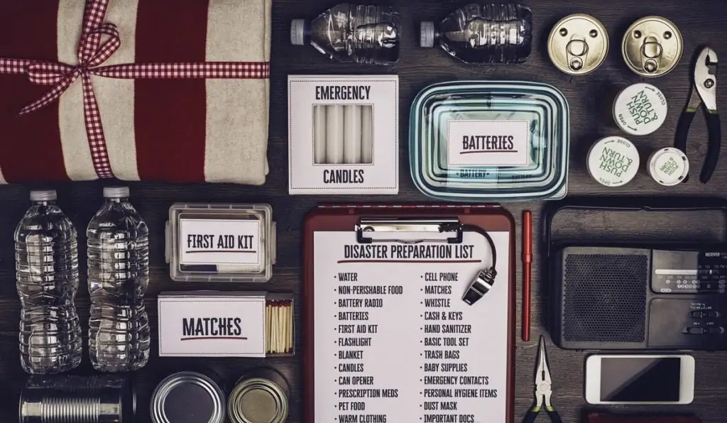 Vision safety in a natural disaster