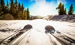 Excellent vision for winter sports